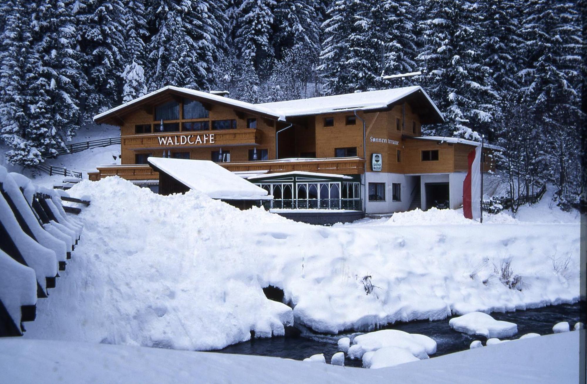 Hotel Waldcafe Нойштифт-им-Штубайталь Экстерьер фото